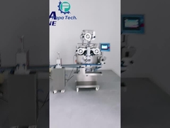 CE प्रमाणित स्वचालित अंजीर कुकीज़ मशीन/भरवां ऊर्जा बार बनाने की मशीन