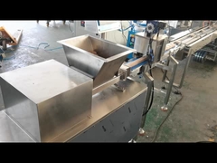 पैकिंग मशीन के साथ एकल पंक्ति फल पट्टी बनाने की मशीन